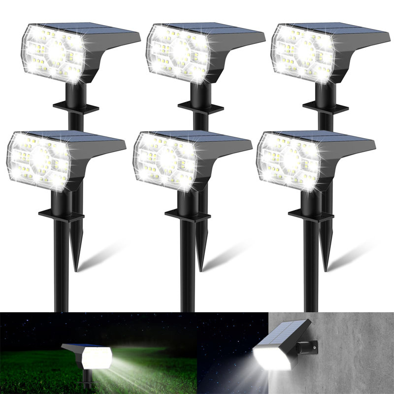 THE WALL ART GALLERY CORP. Solar Spot Lights Outdoor Waterproof Wayfair